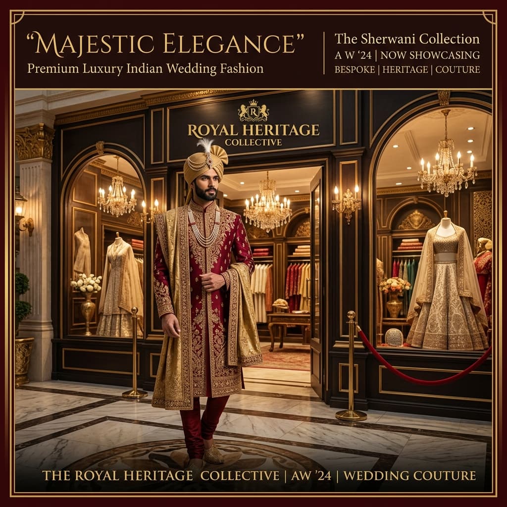 Veerabhadra Sherwani Showcase
